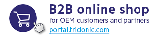 B2B online shop – portal.tridonic.com