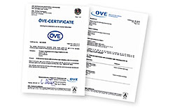 LED modules: certificates