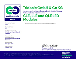 First electronic lighting component Cradle to Cradle Certified® in Bronze