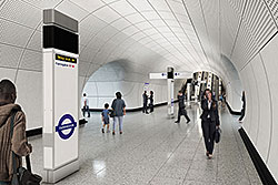 Tailor-made LED lighting for London’s Crossrail project